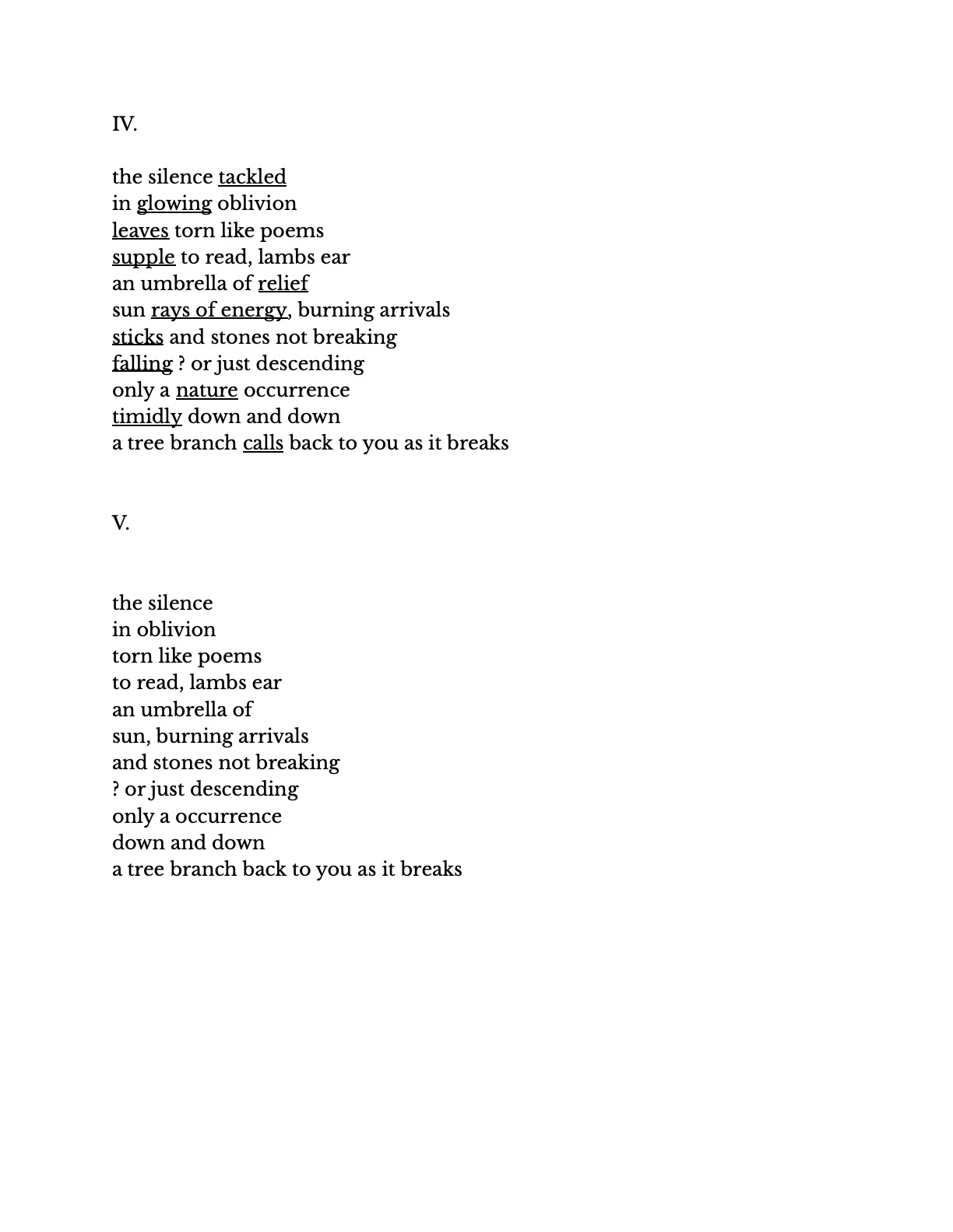 Ashlynn DeGeorge's Strikethrough Score