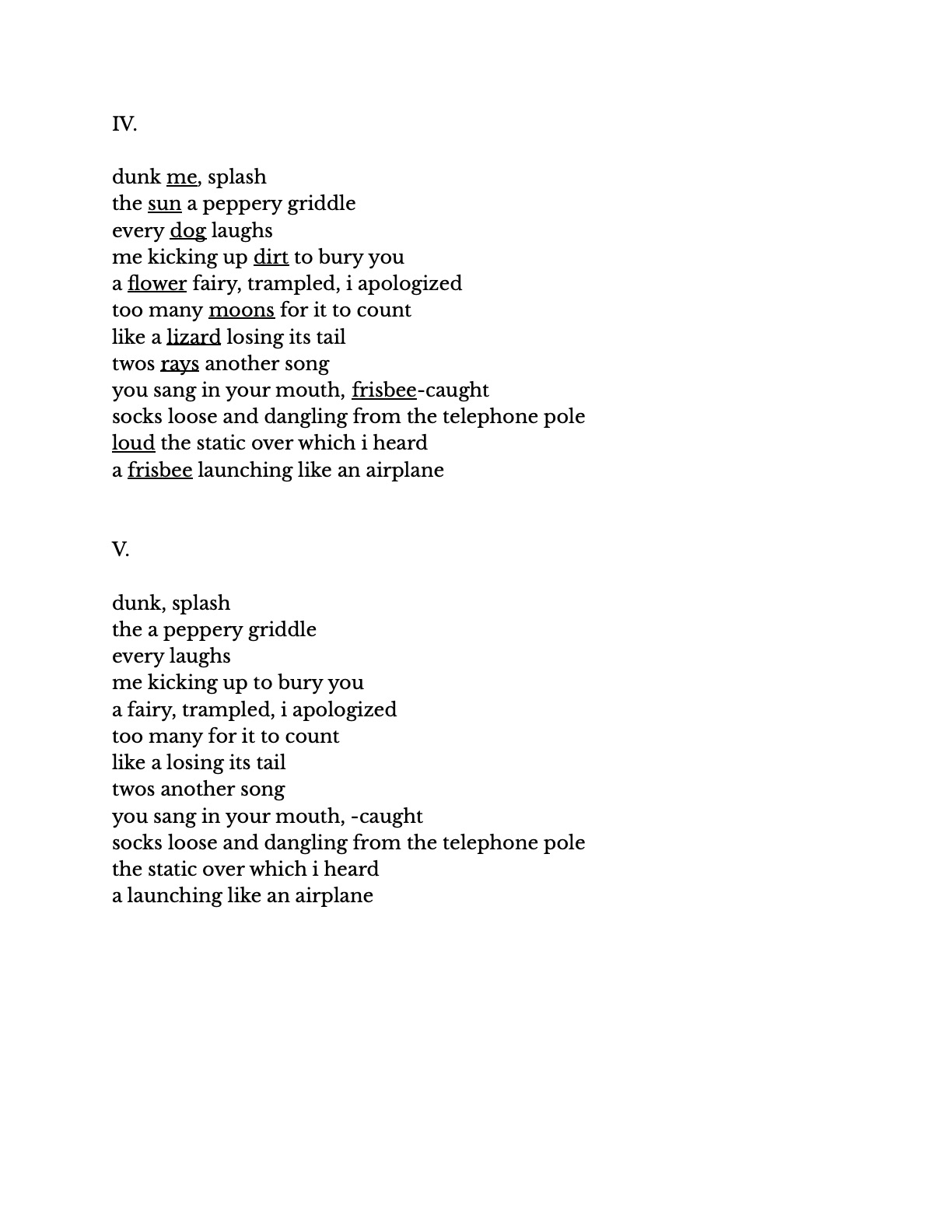 Dahlia Engelberg's Strikethrough Score