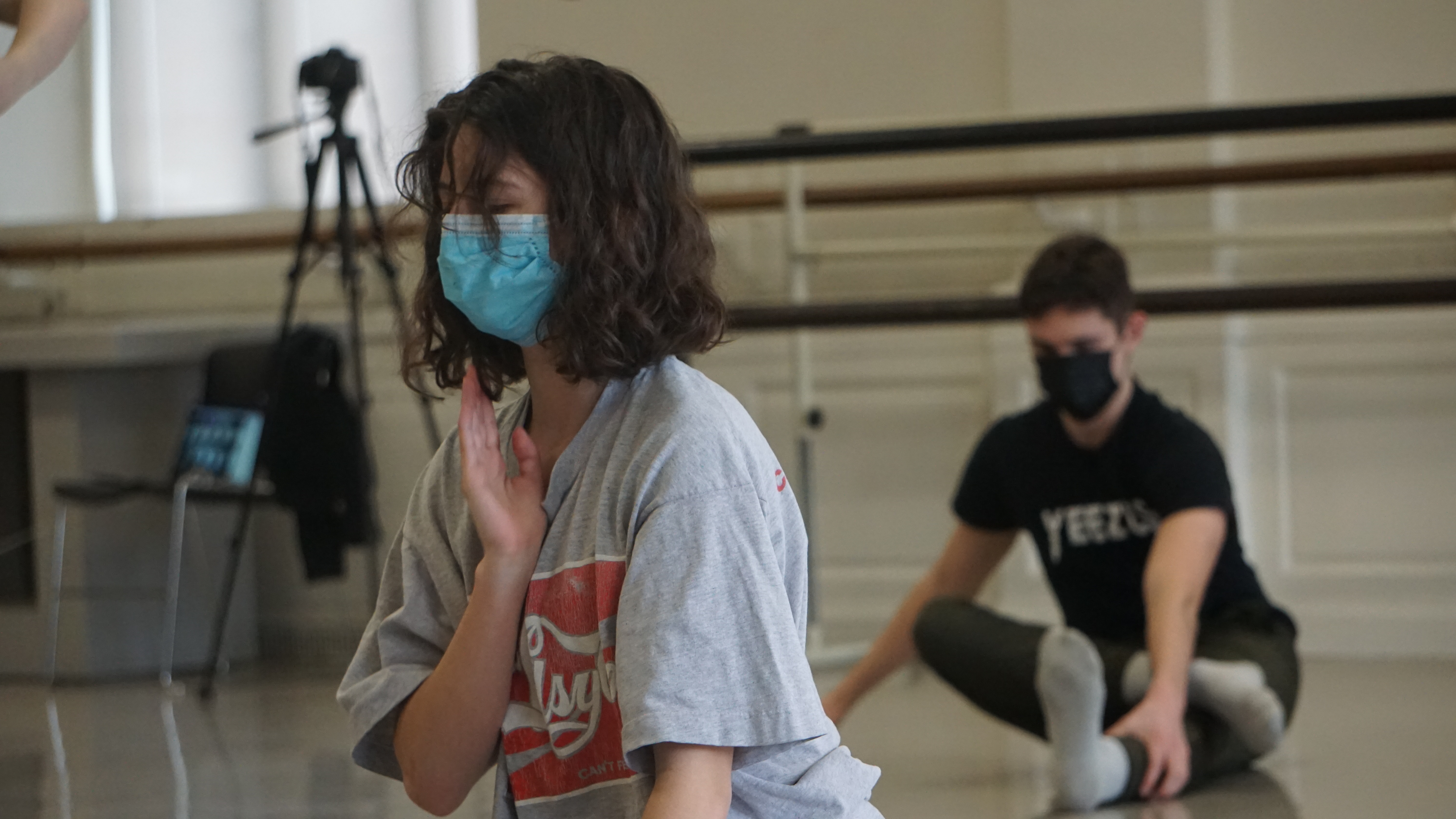 A picture of Iris Sewell dancing