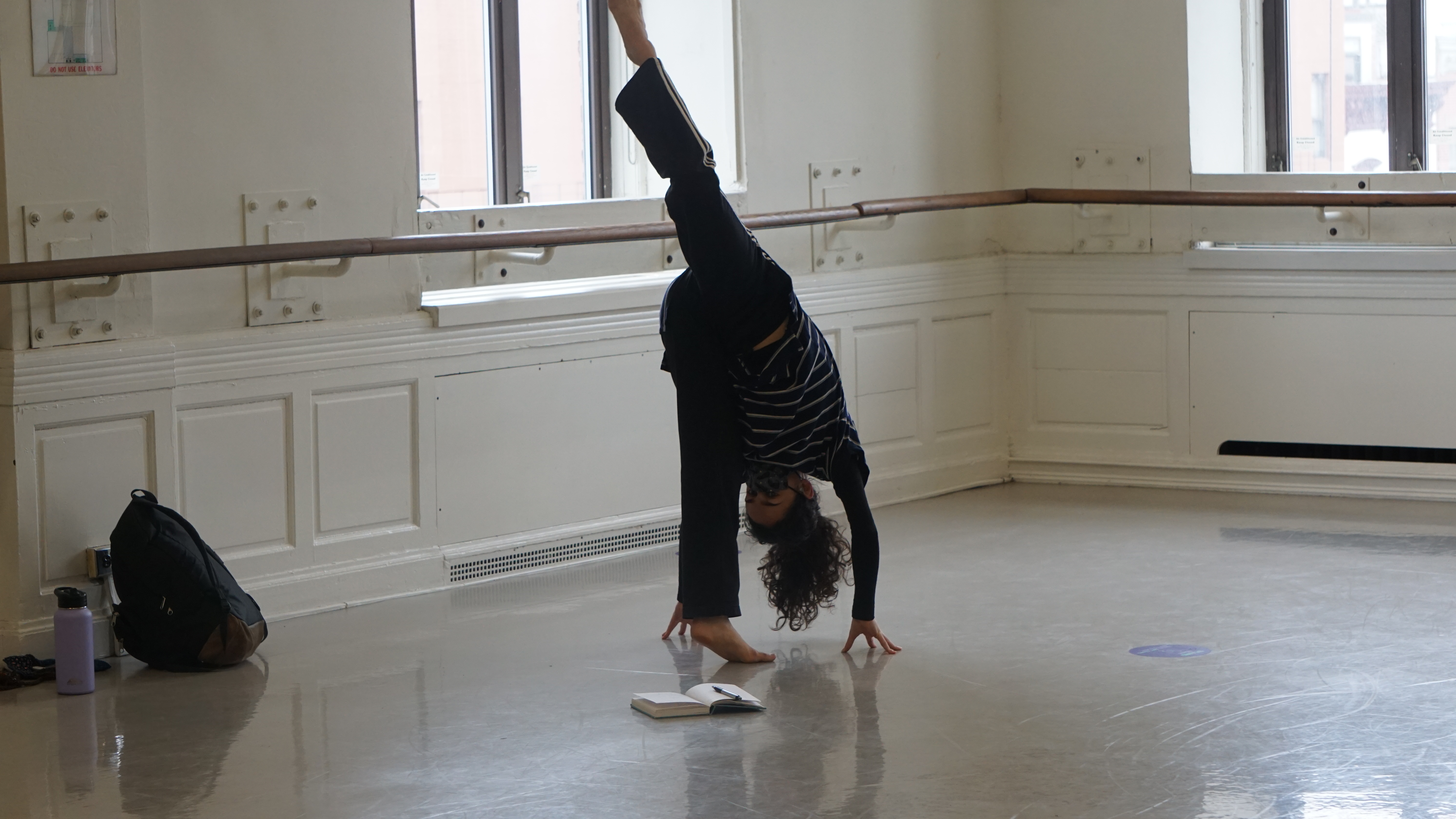 A picture of Louisa Miller dancing