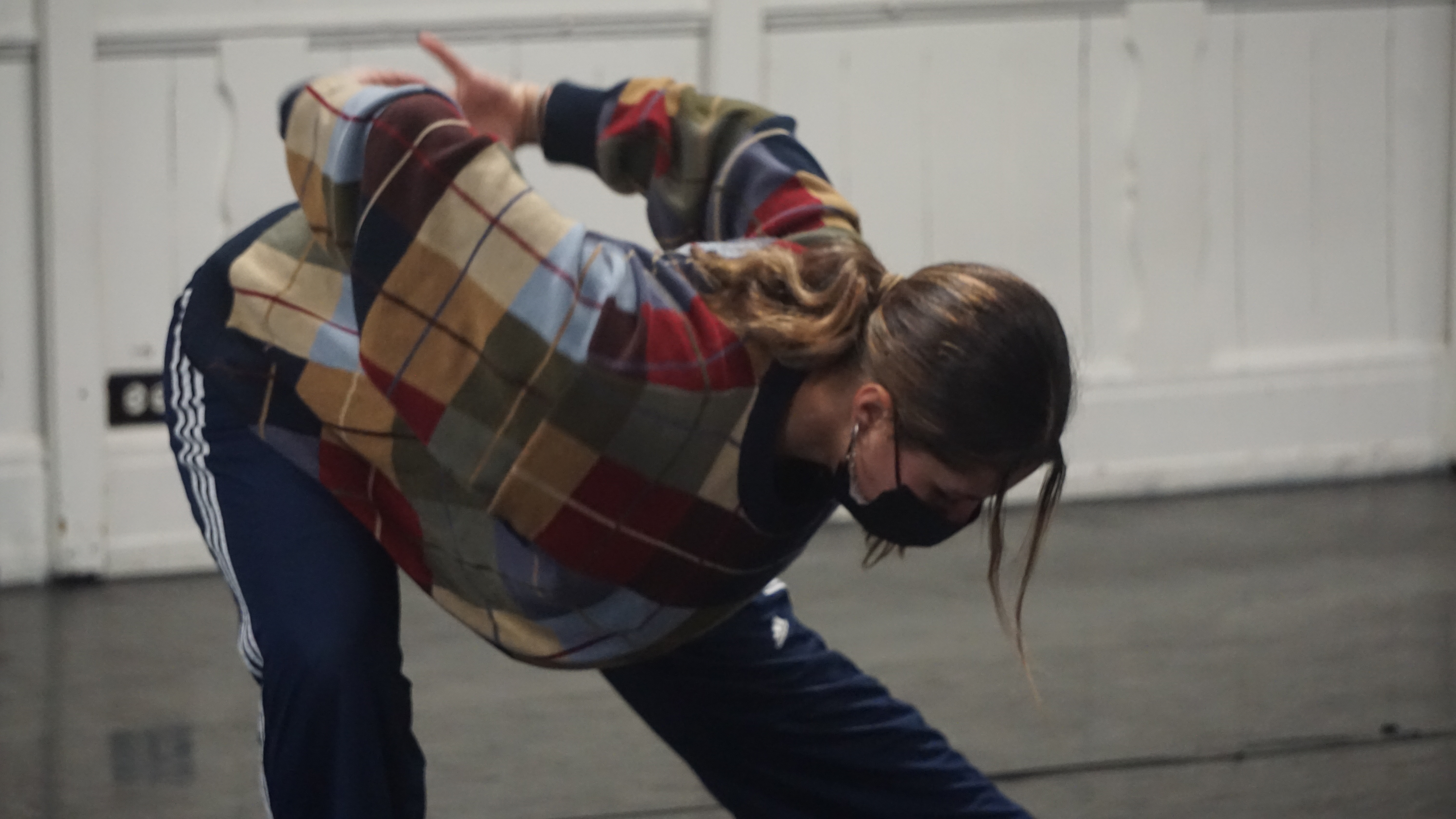 A picture of Mackenzie Auger dancing