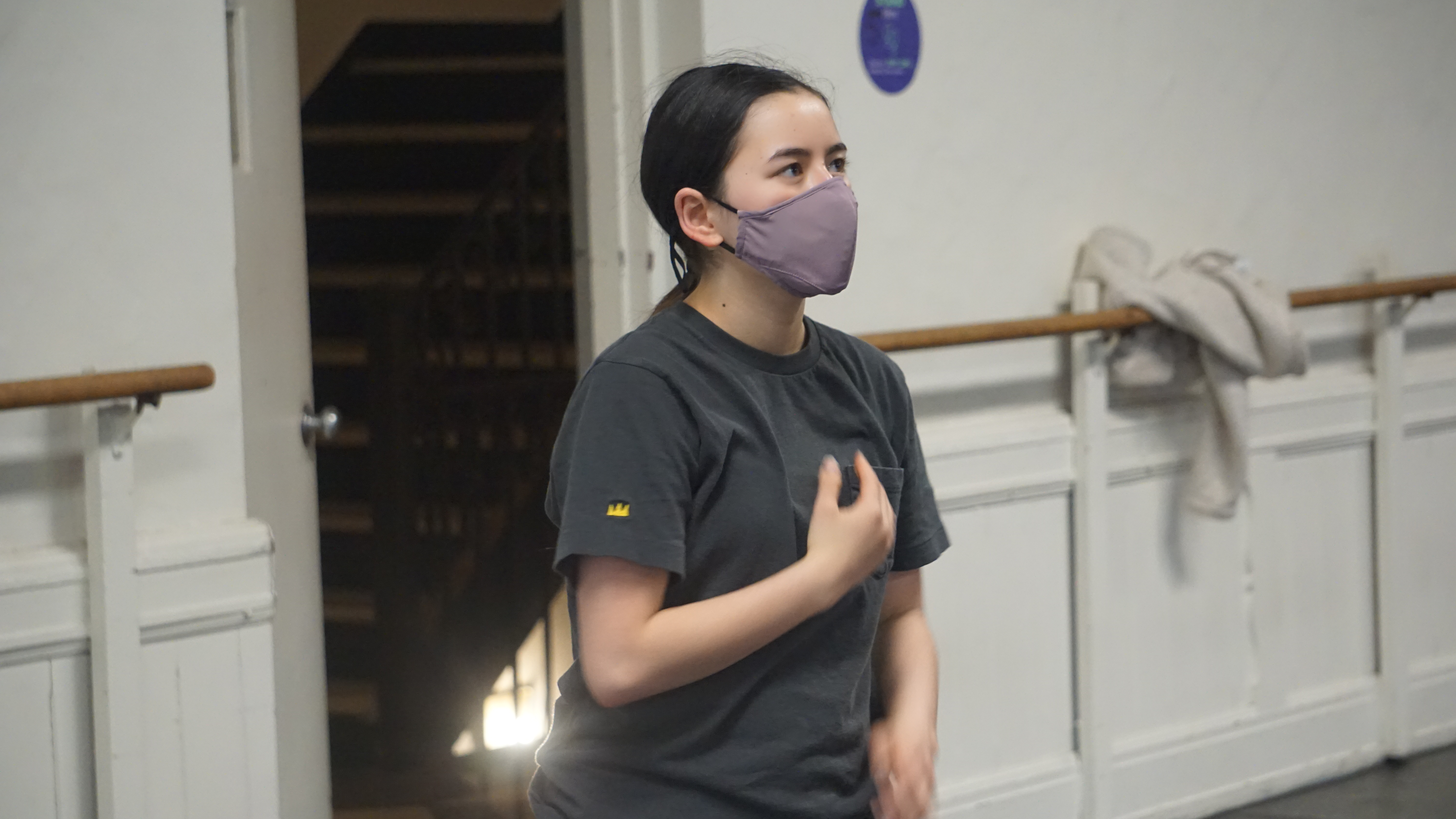 A picture of Reina Gray dancing