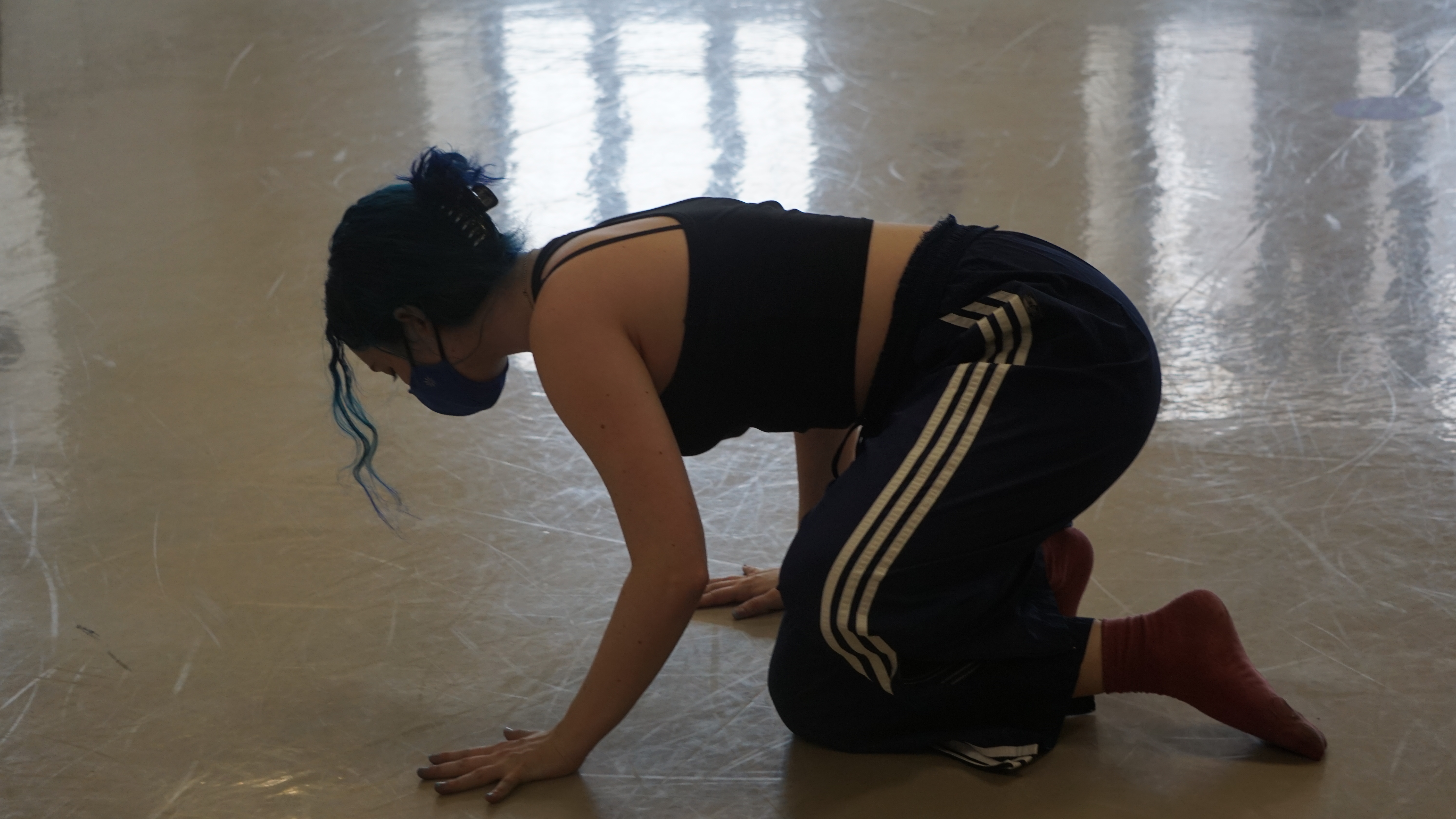 A picture of Sadi Weir dancing