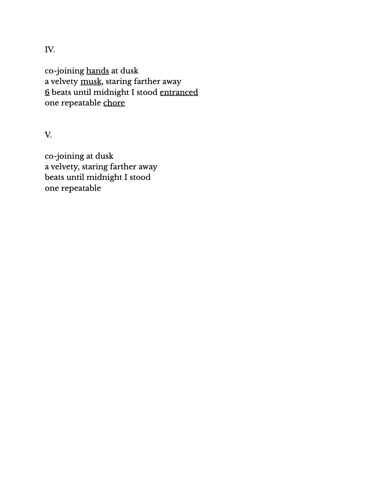 Salma Kiuhan's Strikethrough Score